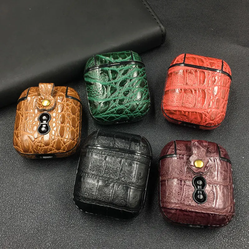 WEISHIJIE Case for AirPods Pro, Airpods Pro Case Cover, Genuine Leather  AirPods Case with Crocodile …See more WEISHIJIE Case for AirPods Pro,  Airpods