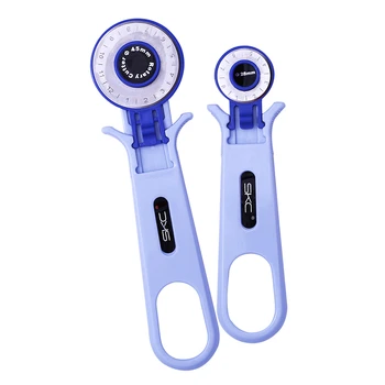 

MIUSIE Rotary Cutter Sewing Cutter Set Blades Fabric Circular Cutting Tool Patchwork Knife Handmade DIY Leather Cutter 28mm 45mm