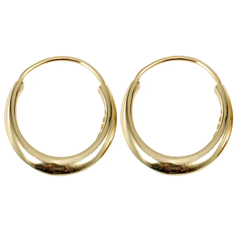 Подлинная 925 пробы Серебряная Золотая блестящая короткая серьга обруч в форме сердца для женщин оригинальная Свадебная Изысканная европейская бижутерия