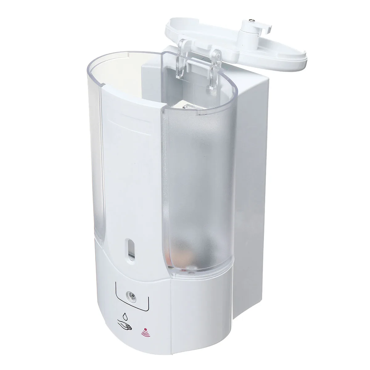 

500ML Wall-Mounted Liquid Soap Dispensers Automatic Sensor Hand-Free Soap Dispenser Shampoo Bathroom Dispenser with Cover