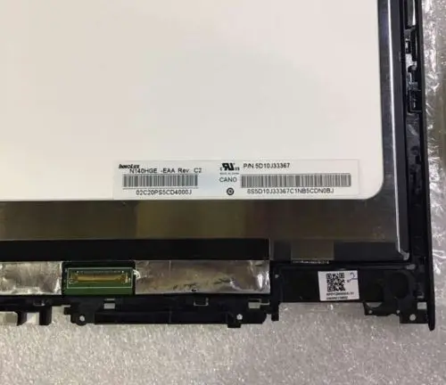 Для lenovo Yoga 700-14ISK 80QD 1" дигитайзер+ ЖК-экран+ панель в сборе