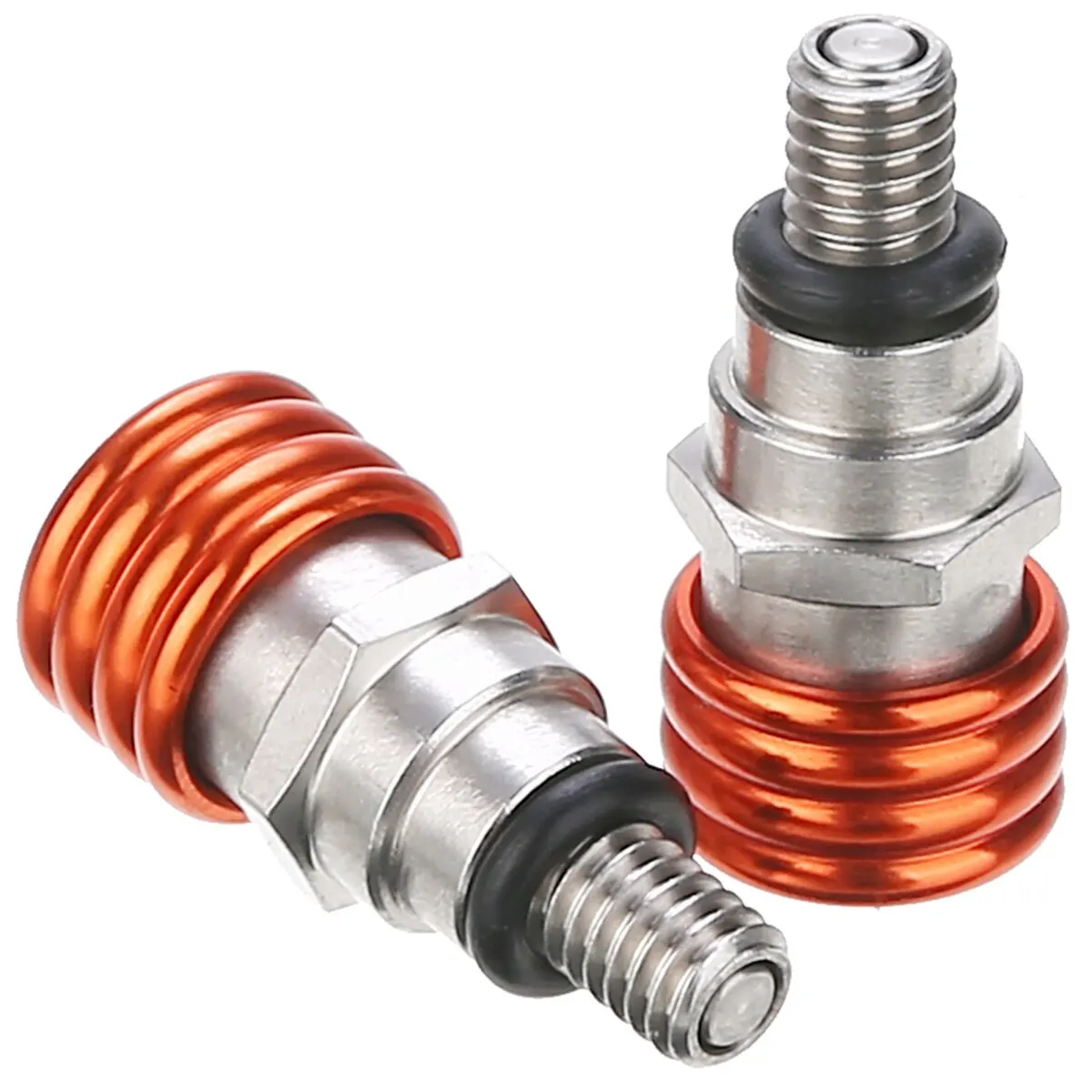 For KTM 1Pair Fork Air Bleeder Pressure Relief Valve Support 50SX 65SX 85SX 105SX 125EX Adventure Enduro Supermoto M4 0.7 Mayitr