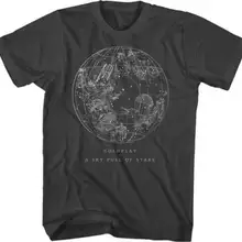 COLDPLAY футболка Sky Full Of Stars Фирменная Новинка аутентичная рок футболка S M L XL XXL XXXL