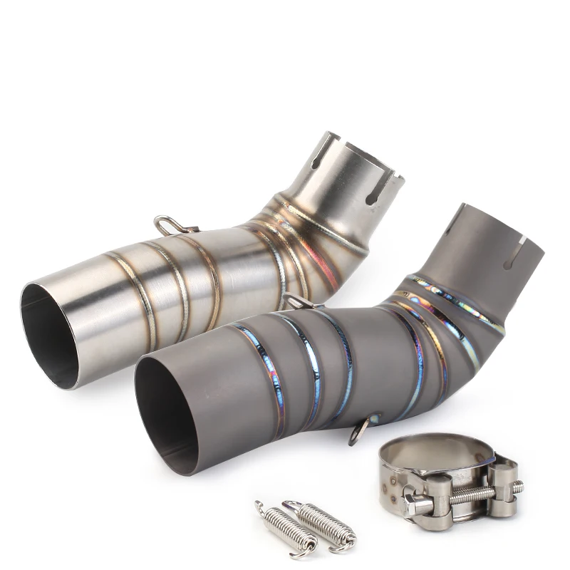 

free shipping Motorcycle Exhaust Muffler Pipe Link middle for HONDA CBR1000RR 2008-2016 Slip-On 61mm motorcycle