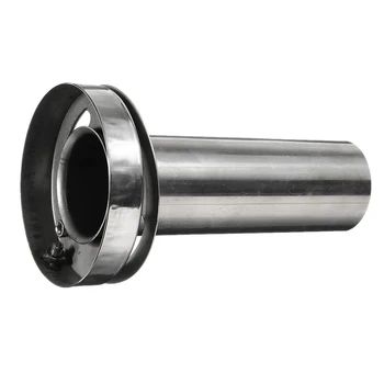 

2pcs 4 "Durable Round Exhaust Silencer Exhaust Polished Silencer