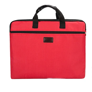 

Men Women With Handle A4 Book Large Capacity Storage Organizer Document Bag File Folder Short Closure Laptop Business Zipper