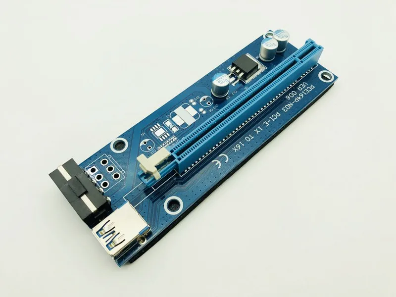 10 шт. USB 3 0 переходная карта pci-e Express 1X 4x 8x 16x расширитель Райзер адаптер конвертер