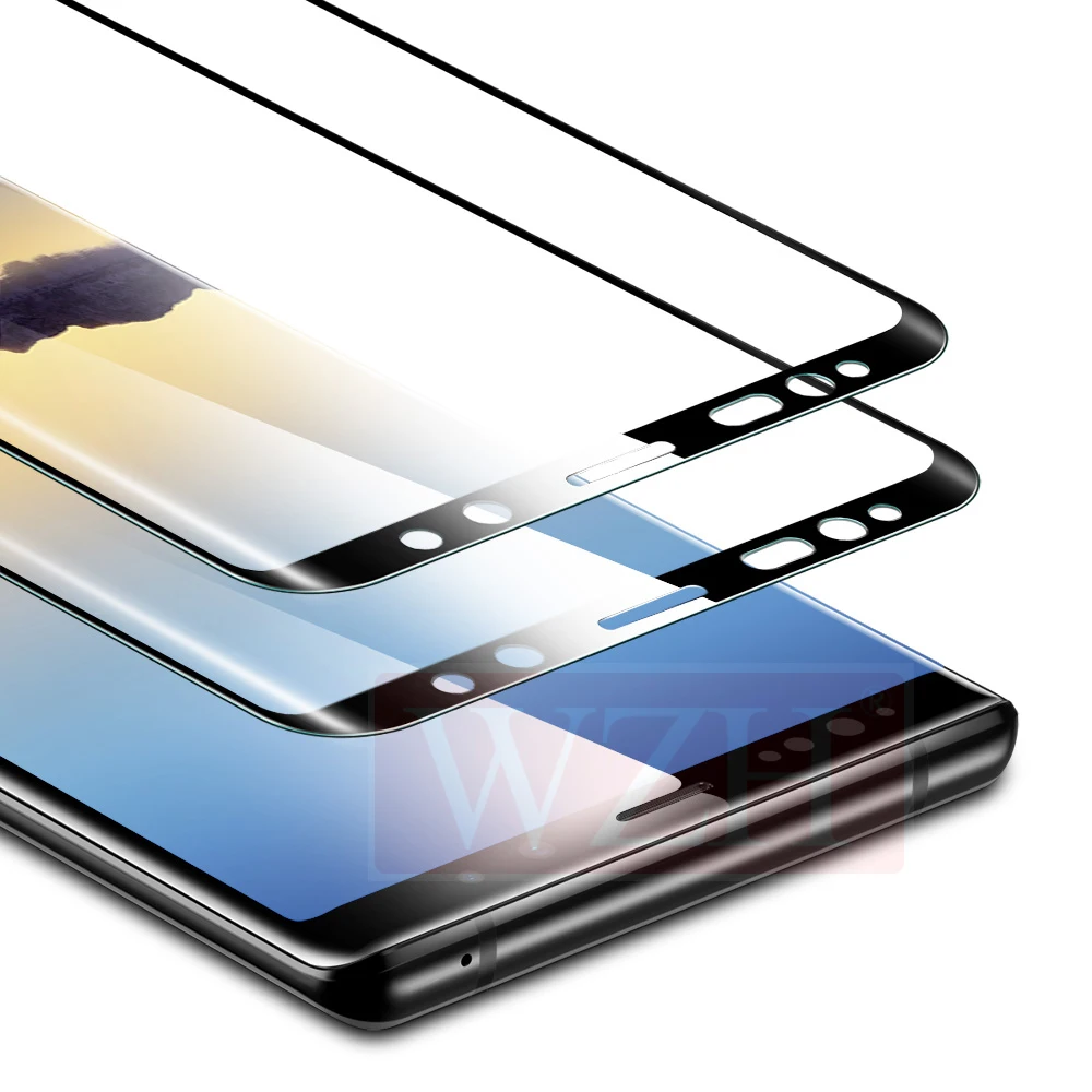 Закаленное стекло для Samsung Galaxy S10 Plus + S10E S20 S9 S8 3D 2 шт. | Мобильные телефоны и
