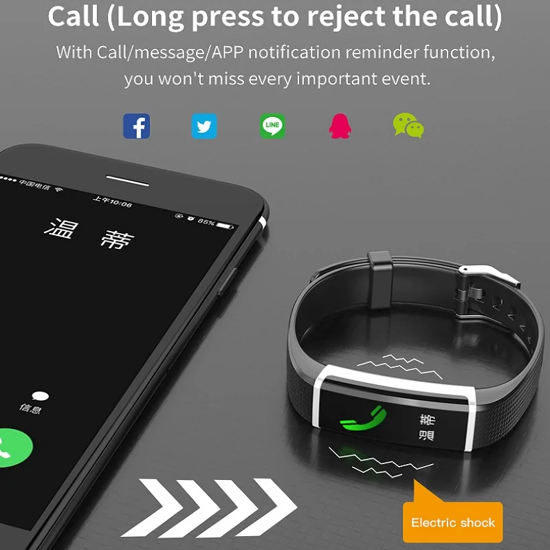 CHDX, Bluetooth, умные браслеты, монитор сердечного ритма, сенсорный экран, смарт-браслеты, фитнес-трекер, спорт, плавание, водонепроницаемый, IP68