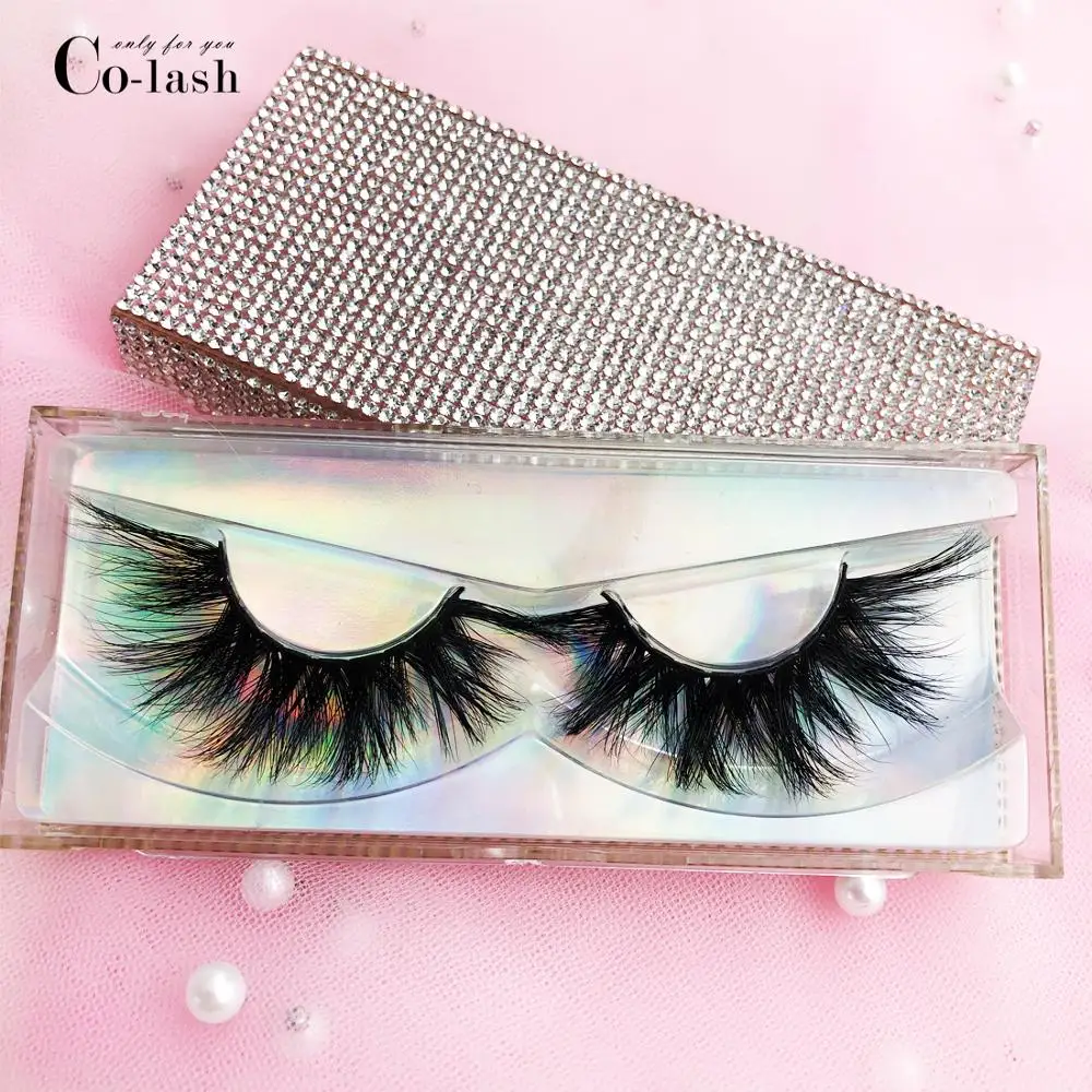 Заказные Стразы Colash упаковочная коробка искусственные 3d норковые ресницы