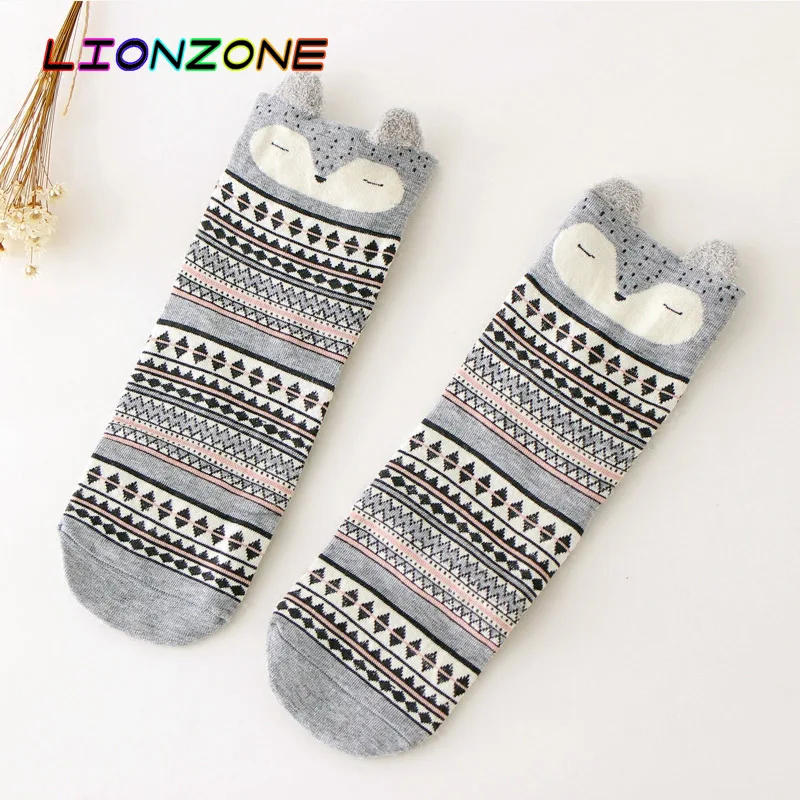 LIONZONE Покемон Забавный телефон кавайная лиса панда животные чесаный хлопок Sox