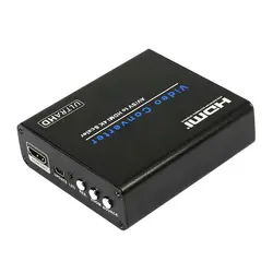 FULL-Rca Av в Hdmi 4K конвертер Scaler Av/Sv вход в Hdmi выход аналого-цифровой адаптер