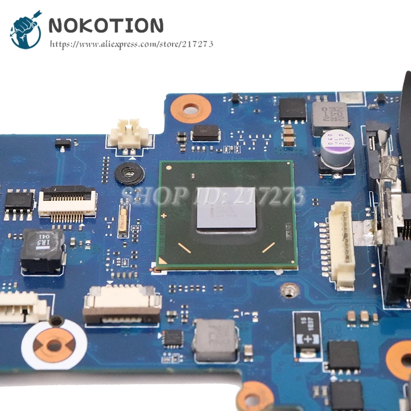 discount  NOKOTION For Samsung RF510 NP-RF510 laptop motherboard 15.6 Inch HM65 DDR3 GT540M 1GB Video card