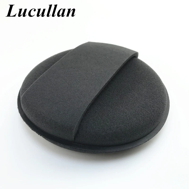 High Density Foam Sponge Auto Detailing Applicator Pad Waxing and Polishing Tools With Band As Pocket Car Cleaning Tool