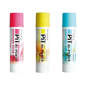 

Tombow Solid Scented Glue Pen Glue-Stick Pit HI-POWER PT-TPK Aroma Adhesive Stick High Viscosity Non-toxic Quick-Drying 3color