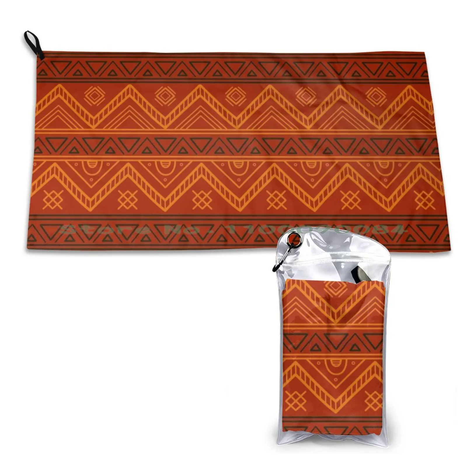 Boho Sunset Pattern Asciugamano Ad Asciugatura Rapida Palestra Sport Bagno Spidey Portatile Carino Spidey Morbido Assorbente Del Sudore Tasca Ad Asciu