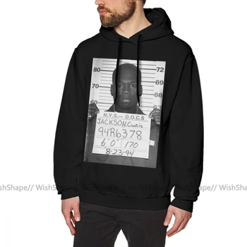 

50 Cent Hoodie Fiddy Five Hoodies Cool Autumn Pullover Hoodie White Long Sleeve Mens XL Loose Cotton Hoodies