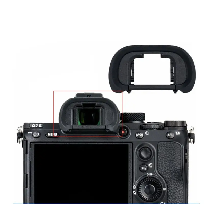Мягкий жесткий видоискатель Eyecup Eye Cup окуляр Замена FDA-EP16 EP16 для Sony A7 A7S A7R II III ILCE-7M2