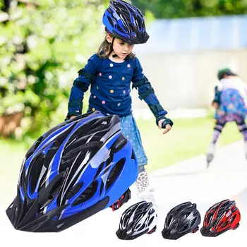 

Bike Helmet Children's Bicycle Helmet Adjustable Breathable Riding Skating Helmet Multifunctional Sports Head Protector