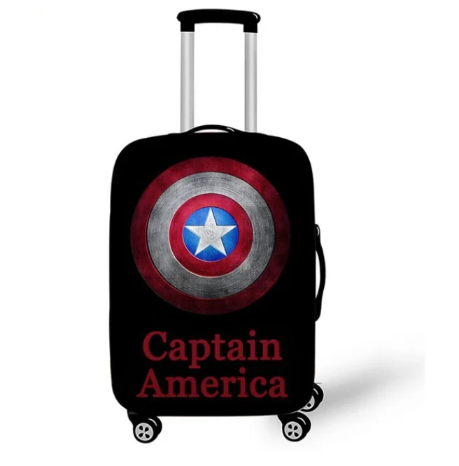 thumbnail image 1 of Nueva funda de equipaje elástica, funda protectora para maletas de superhéroes de cómics, funda gruesa para maletas de 18 a 32 pulgadas, accesorios de viaje, 1 of 5