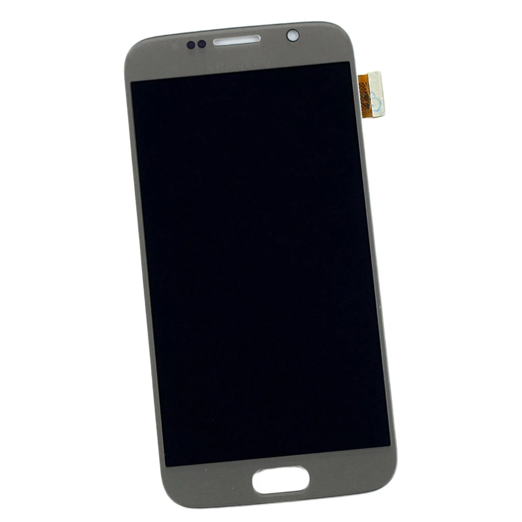 

LCD Display + Touch Screen with Frame + Tools Compatible for Samsung Galaxy S6 Black