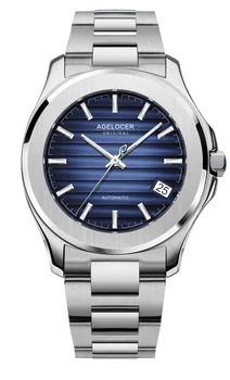 

AGELOCER Caliber.A 4610 Mens Automatic Mechanical Luxury Watch Big Date