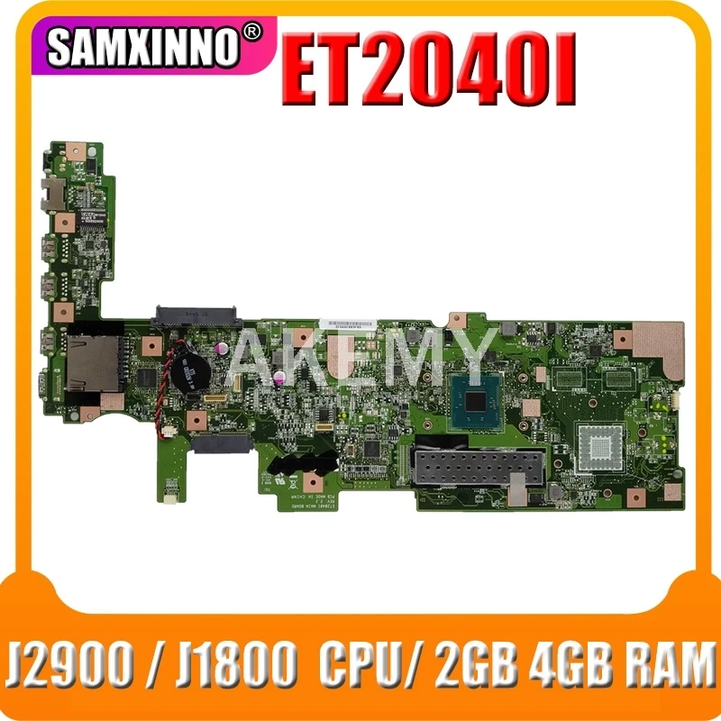 Akemy New! ET2040I REV: 2 материнская плата для Asus многофункциональная настольная J2900/J1800 CPU/2