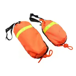 16 Meter Reflective Water Floating Life Line Red Orange Accessories Bag Rafting Kayaking Water Throw Boating Rope Rescue Sp O3e2
