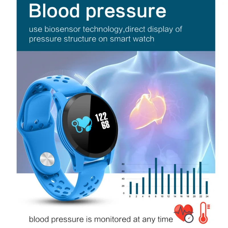 

Women's Bracelet Smart Watch Health Monitoring Information Intelligent Reminder Mobile Positioning Security Alarm Watches