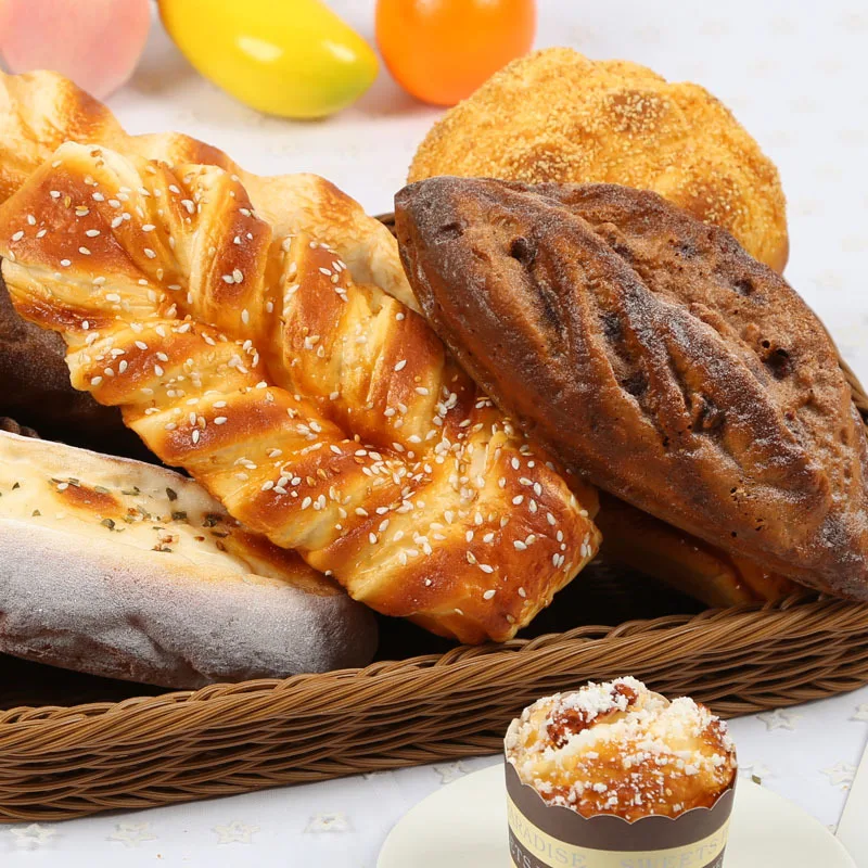 Artificial Fake Bread squishy bread Festive Party Supply Artificial Foods Simulation Bread Model for photography Fake Prop food model food photography props kitchen food toys bread food model
