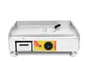 Electric stove Teppanyaki grill stainless steel flat plate steak frying giddle squid tofu baked cake cold noodle machine 3