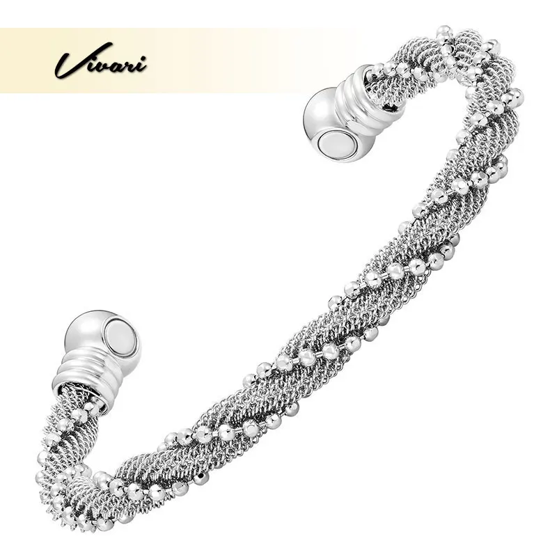 Vivari Magnetic Pure Copper Bracelets Health Jewelry For Promoting Blood Circulation Fahsion Accessories | Украшения и аксессуары
