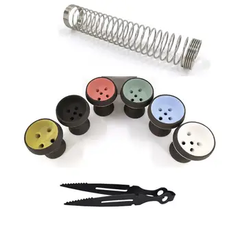 

Hookah Charcoal Tongs 110mm Nargile Hookah Hose Spring For Shisha Narguile Natural Clay Hookah Bowl Shisha Hookah