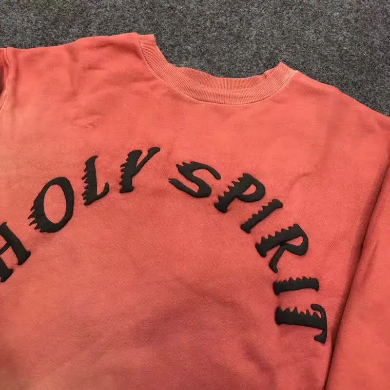 Мужские утепленные толстовки Kanye West серии Hoodie SUNDAY sertion hospirit свитшоты лучше яркое с длинными рукавами CPFM