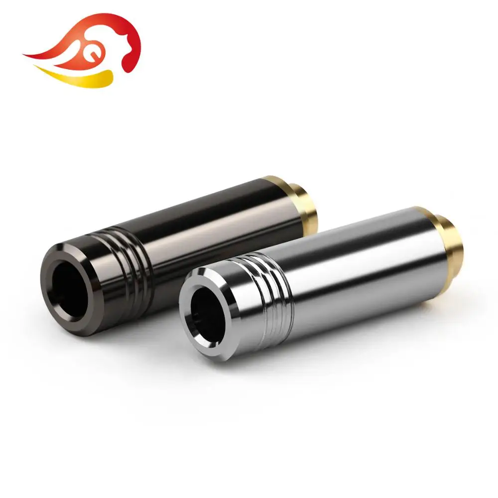 fone de ouvido com tomada audio estereo conector fio para fone conector metal 02