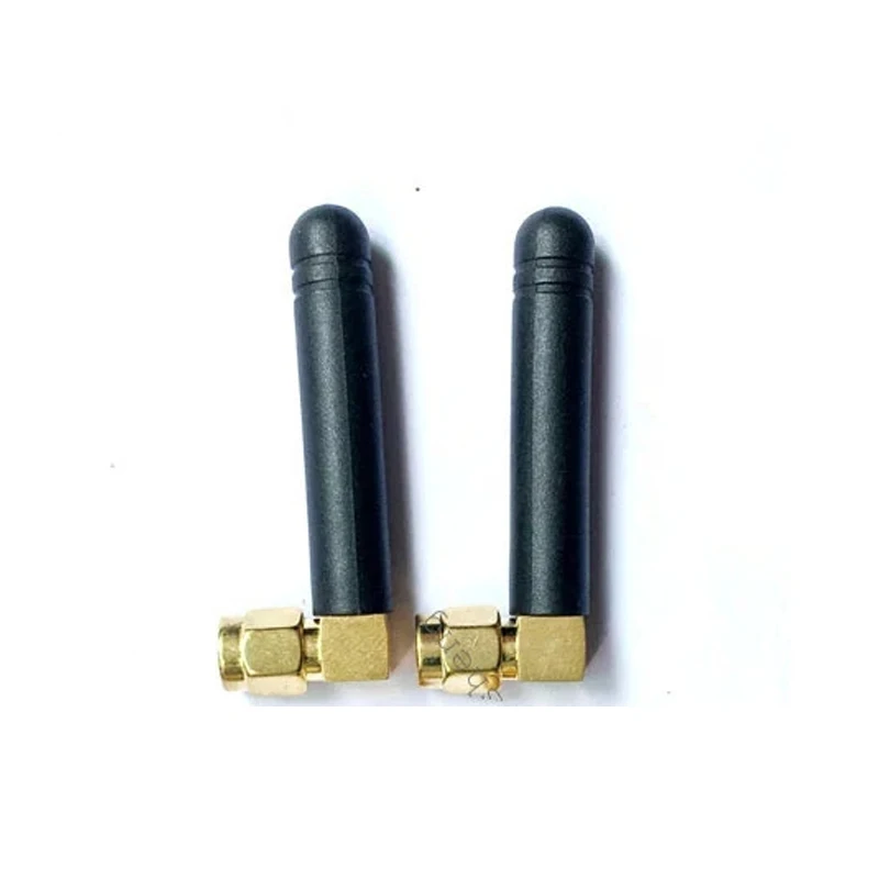 433M 470M GSM 3G 2.4G glue stick antenna 5CM SMA bend male antenna 1PCS - Цвет: 433mhz