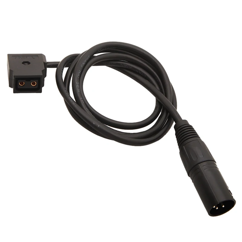 

Length 1m Power Cord D-TAP XLR Female to 4 Pin Male Adapter Cable Adapt XLR female to D-tap