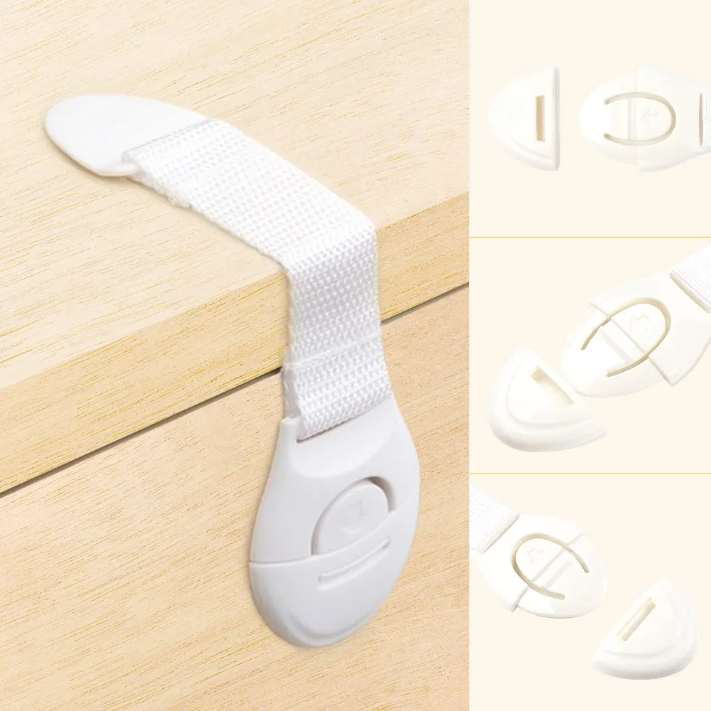 

5 PC/10PC Lot Baby Safety Lock Plastic Cabinet Door Drawer Refrigerator Lock Security Locks Window Safety Locks Child Protection