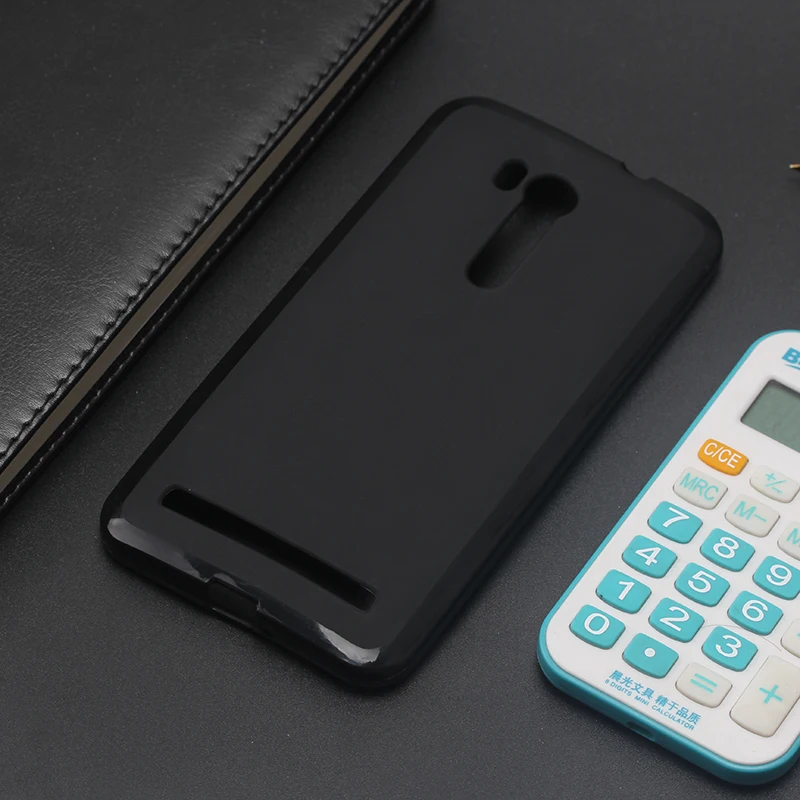 Ультратонкий Модный мягкий черный силиконовый чехол AMMYKI для asus zenfone go zb551kl 5