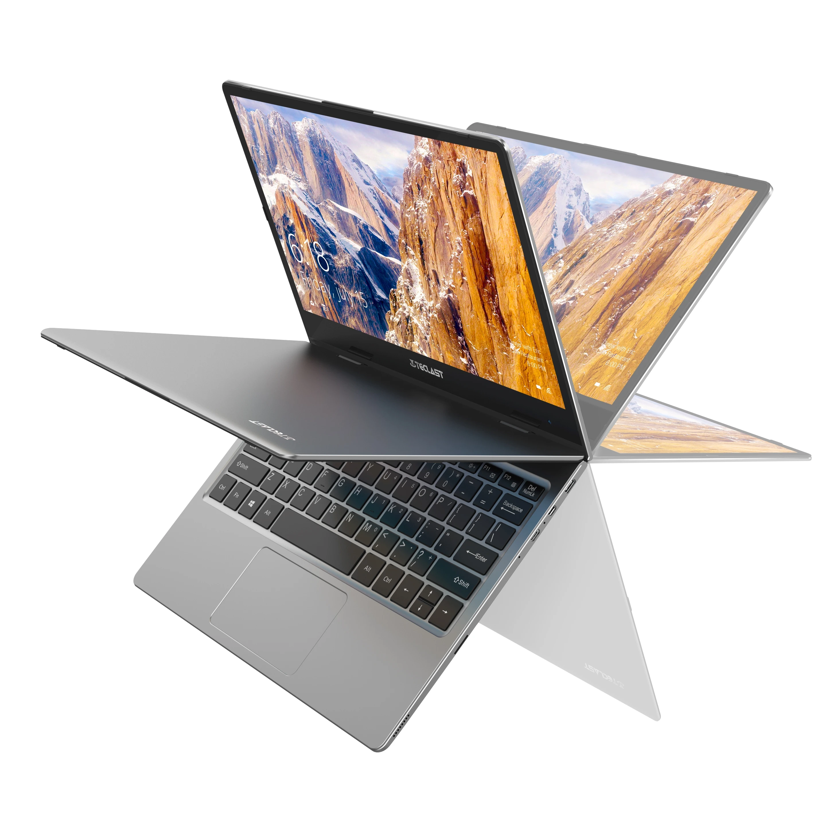 Teclast F5 Laptop Intel Gemini Lake N4100 Quad Core 8GB RAM 256GB SSD Windows10 360 Rotating Touch Screen 11.6\