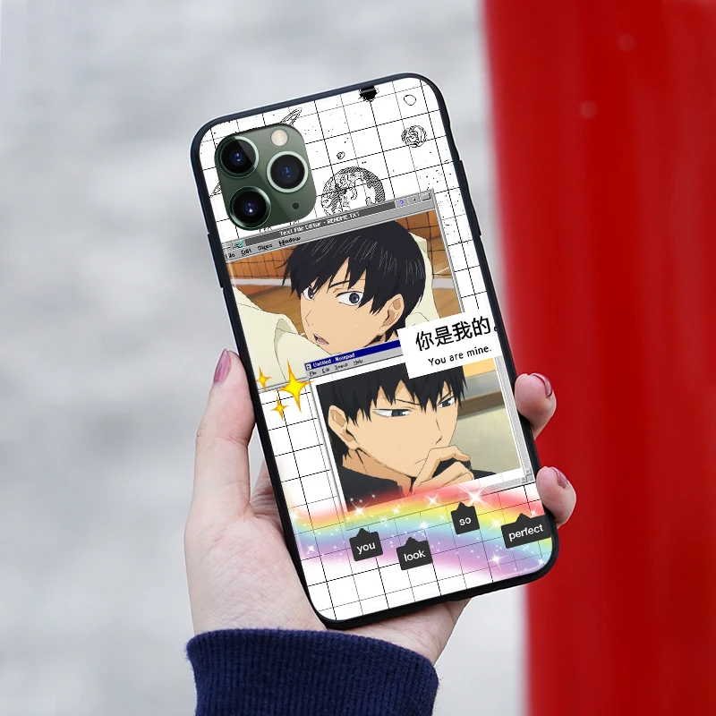 Tobio Kageyama Haikyuu! Чехол для телефона чехол iPhone SE 6s 7 8 Plus X XR XS 11 12 mini Pro Max Samsung S 10 20