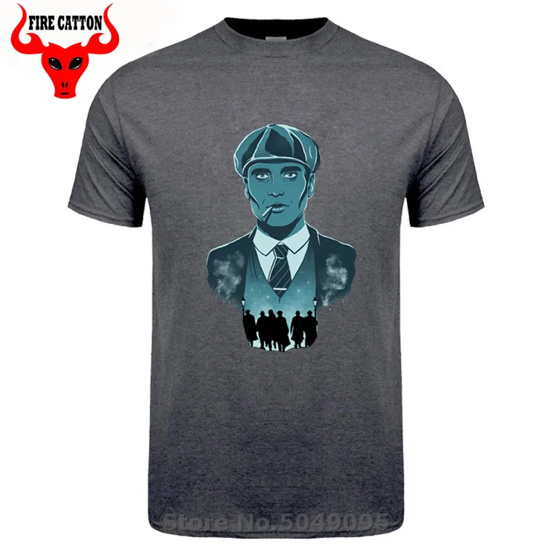 

By Order of The Peaky Blinders Men T shirts homme Tommy Razor Blade tshirt Shelby Fashion Custom Peaky Blinders season 5 T-Shirt