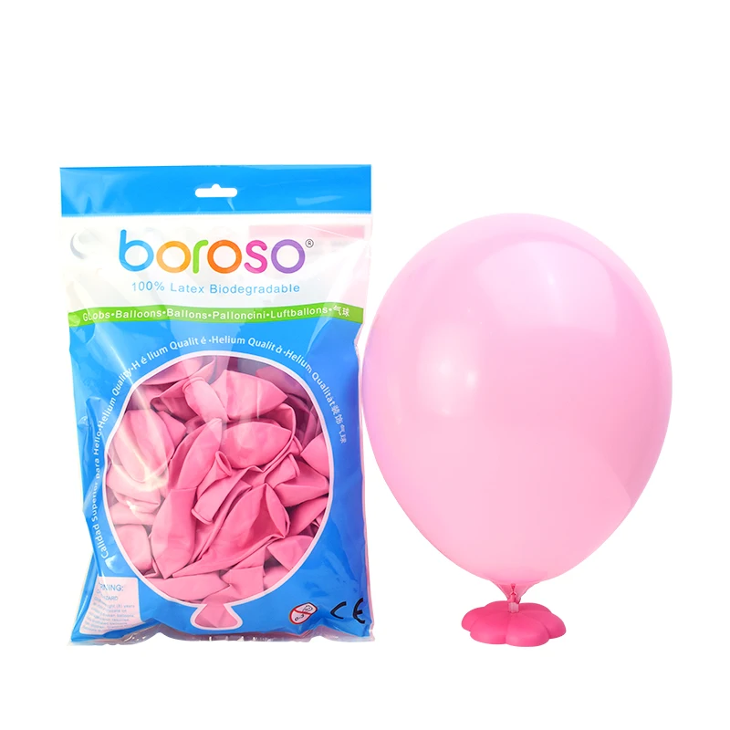 Для 10/12 дюймов Макарон цвет воздушных шаров для дня рождения и свадебной вечеринки вечерние украшения Воздушные шары 100 шт./пакет - Цвет: 100pcs