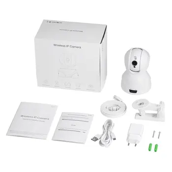 

826 Wireless 2.4G WIFI Security Camera Infrared Night Vision IR-CUT Switch Motion Detection H.264 Video Compression