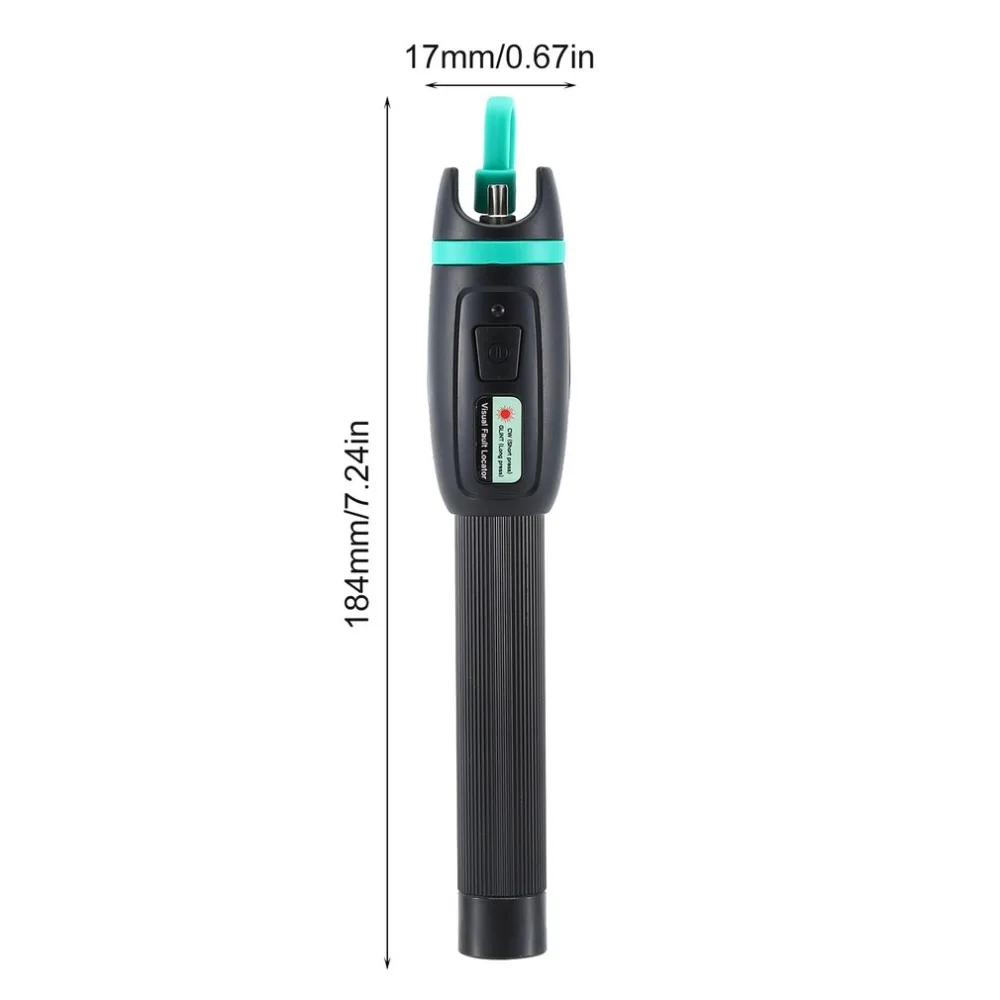 KFL-11P 10mw Pen Type Red Light Source Visual Fault Locator Red Light Pen Fiber Optic Cable Tester Fiber Optic Tool