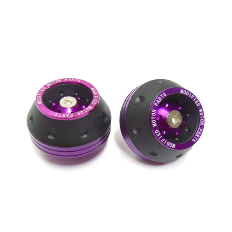 moto protection motorbike crash pad for kawasaki motorcycle protect falling protectors CNC aluminum alloy scooter wheel pads