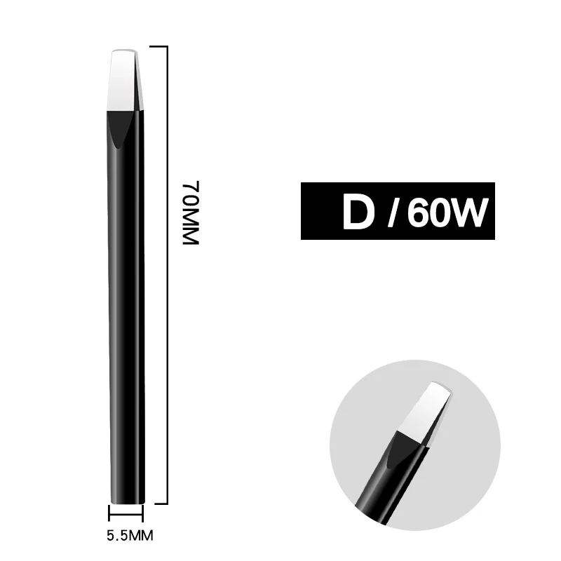 easy welding rods 1PCS 30/40/60w Lead Free Soldering Iron Tip B C D K External Heat Soldering Irons Solid Copper Replacement Bit Head Tool gouging rod