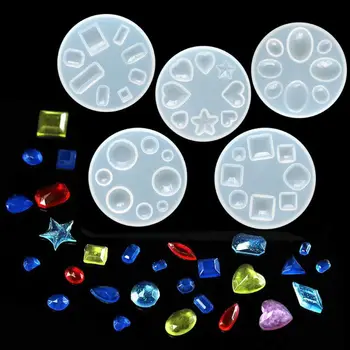 

89Pcs Acrylic Earring Epoxy Resin Molds Kit Resin Geometric Earrings Pendant Resin Silicone Molds Jewelry Making Tools
