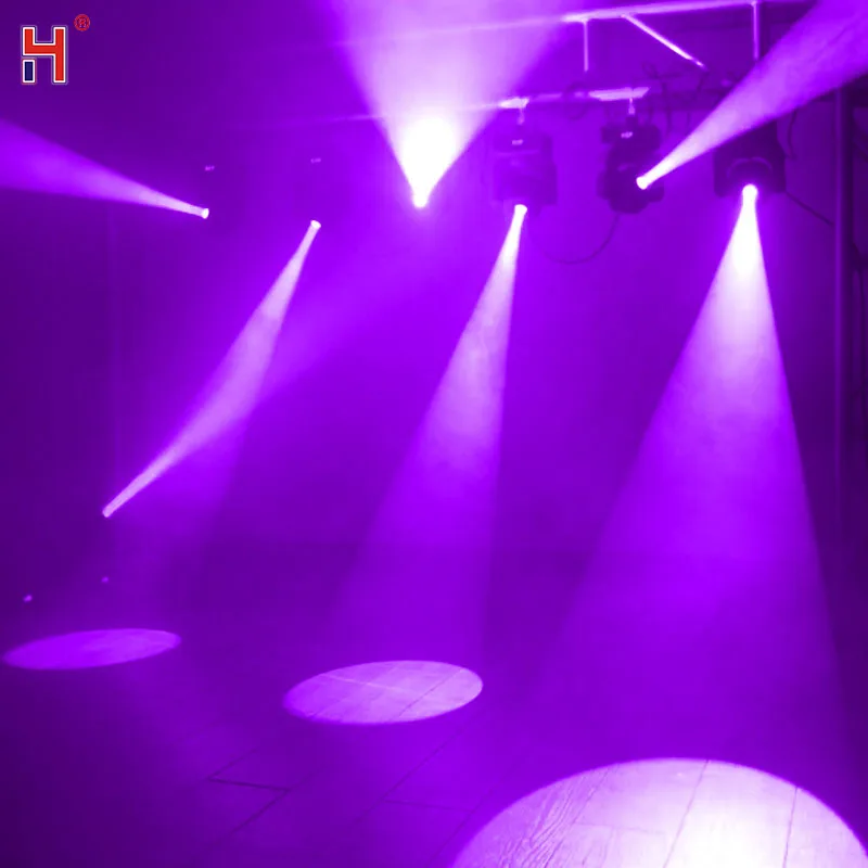 Lyre Led Spot 60W 무빙 헤드 라이트 3 프리즘 DMX512 DJ 크리스마스 파티 라이트 바, 결혼식