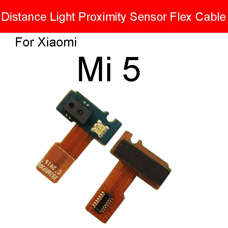 For Mi 5 Светильник Proxi mi ty Сенсор гибкий кабель для Xiaomi mi 3 4c 5splus 6 8 Lite 9se cc9 mi x 2 2 S/Red mi 6Pro 6A 8 расстояние срабатывания разъем - Цвет: For Mi 5